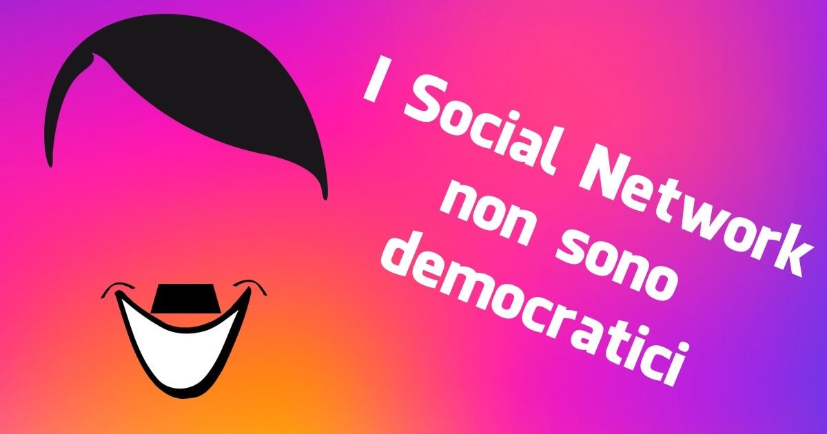 I Social Network non sono democratici